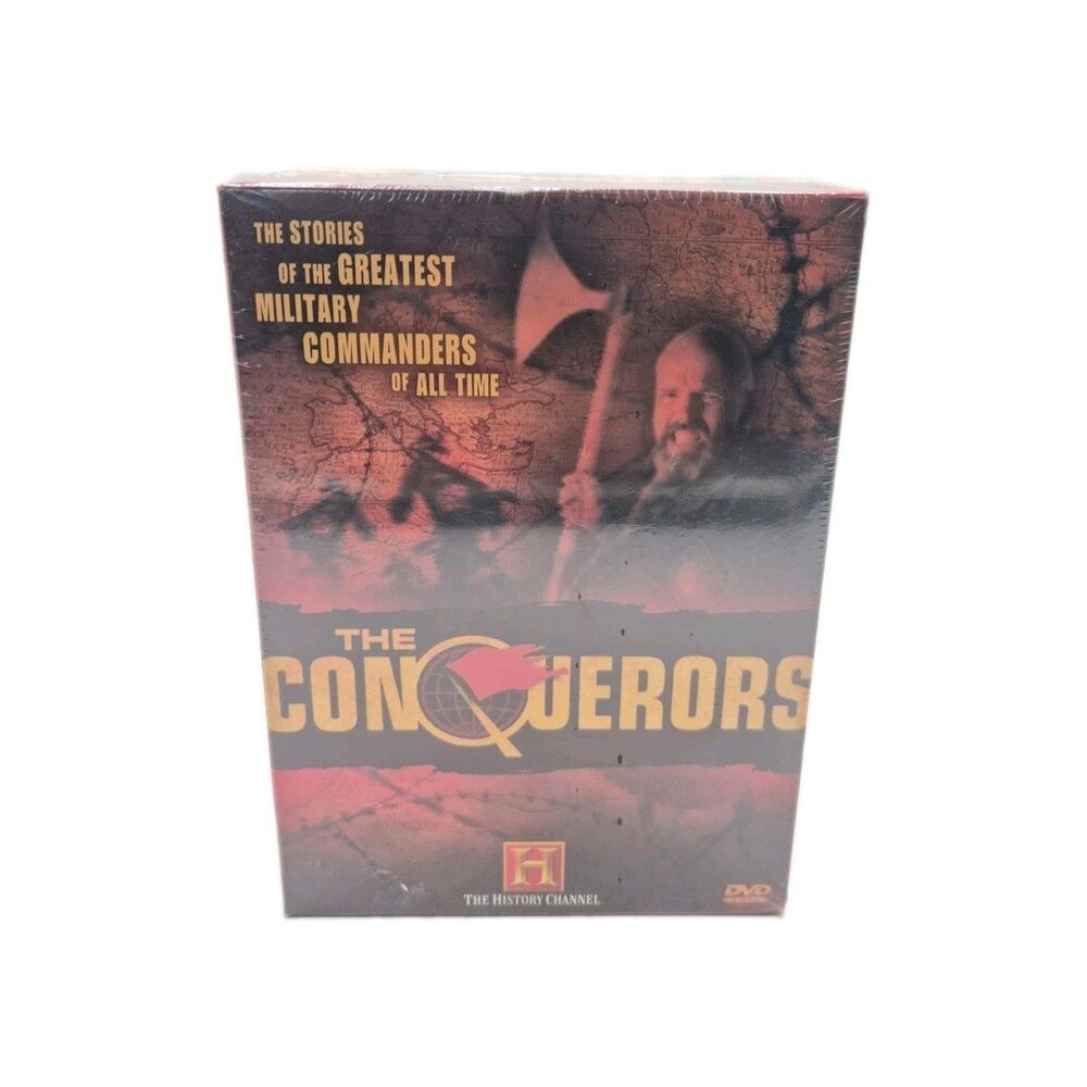 The History Channel: The Conquerors (3-Disc DVD, 2005, Box Set) Brand New!